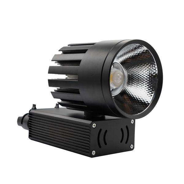 Трековий світильник PROLUM™ M27; 30W; 220V; Чорний SERIES "TAL"; Білий 4000К