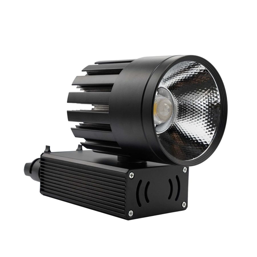 Трековий світильник PROLUM™ M27; 30W; 220V; Чорний SERIES "TAL"; Білий 4000К
