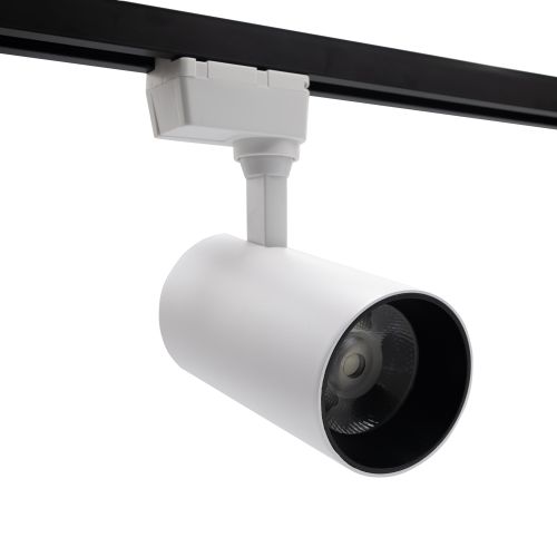 Трековый светильник PROLUM™ M27; 32W; 220V; Белый SERIES "TLB"; Белый 4000К