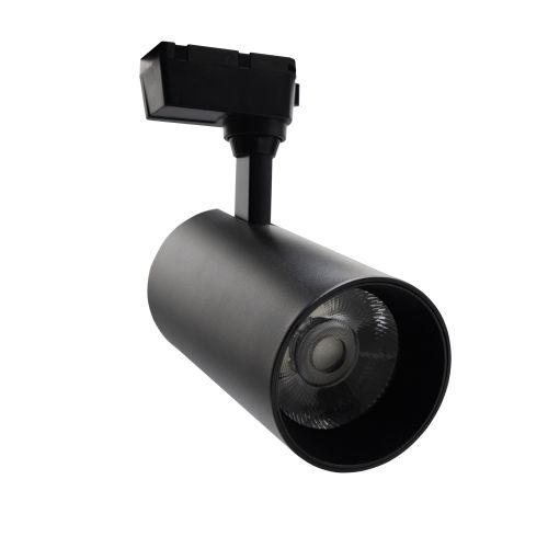 Трековий світильник PROLUM™ M27; 40W; 220V; Чорний SERIES "TLB"; Білий 4000К