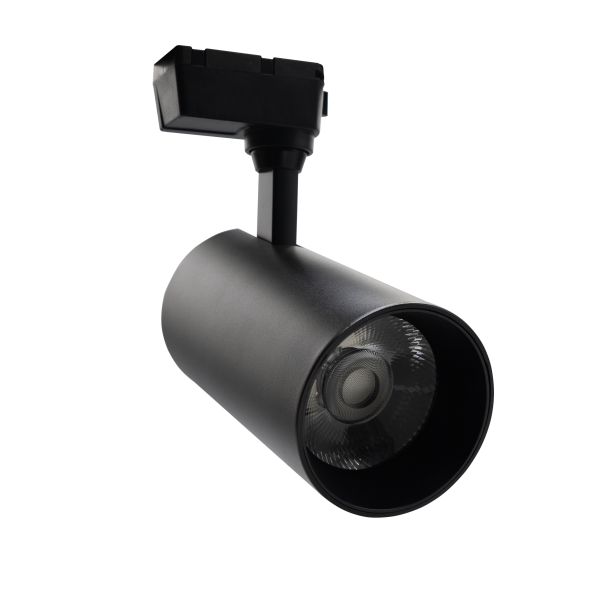Трековий світильник PROLUM™ M27; 40W; 220V; Чорний SERIES "TLB"; Білий 4000К