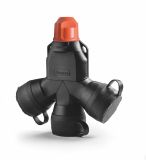 Трійник з сальником Famatel Schuko 2P+E, 16A, 250В, IP54