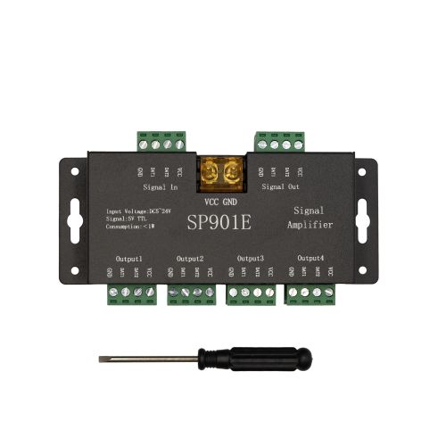 Підсилювач сигналу PROLUM SPI RGB  (901E)