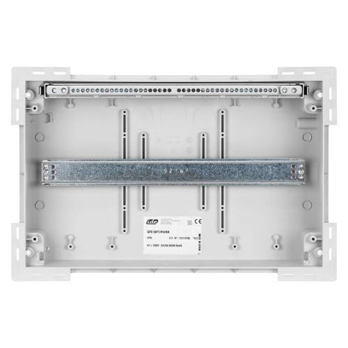 Розподільчий щит IDE внутрішній 18 модулів IP40 з шинами N і PE 284x424x97 мм (GPE18PT/PH/RR)