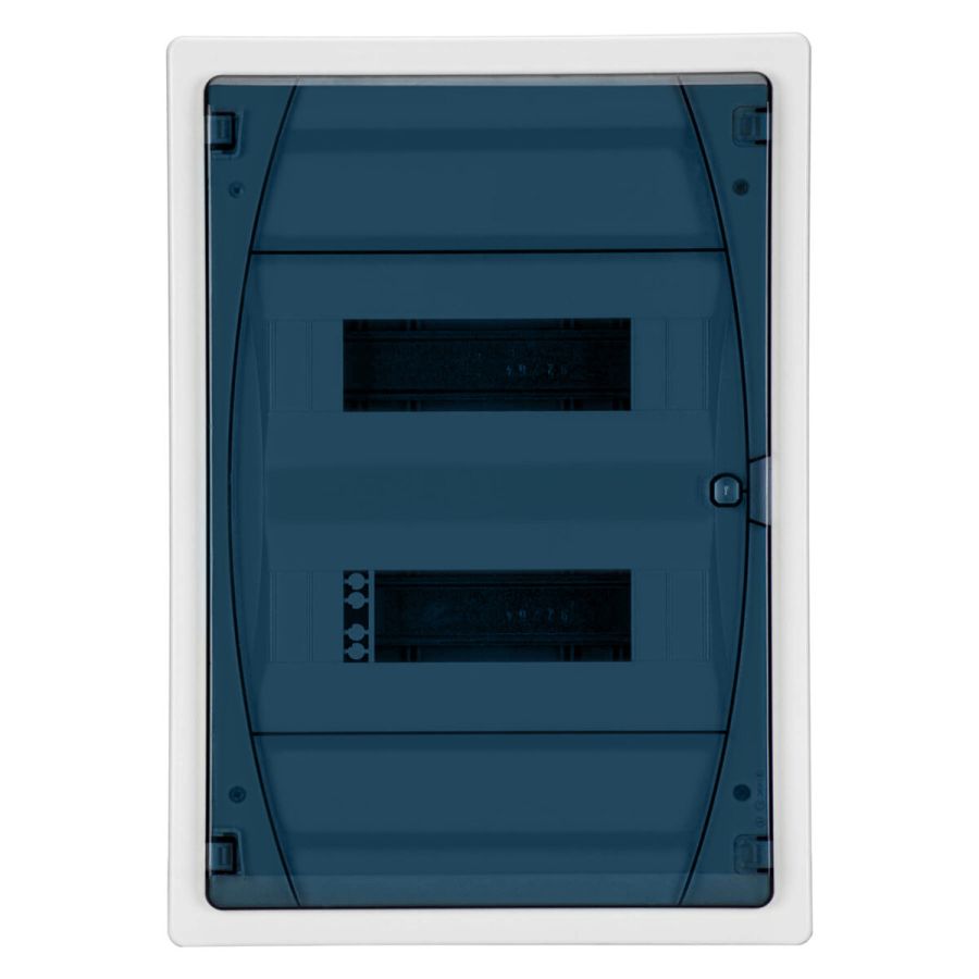 Розподільчий щит IDE внутрішній 24 модулів IP40 з шинами N і PE 449x316x97 мм (GPE24PT/PH/RR)