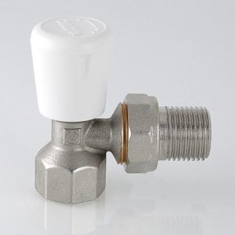 VT.017 Клапан ручной для радиаторов угловой 1/2"