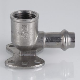 Водорозетка НЕРЖ 15х1/2"