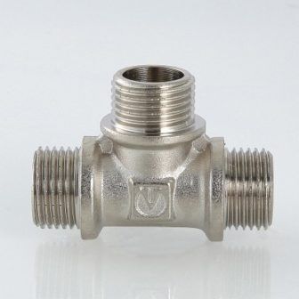 VTr.131.N.0004 Трійник 1/2" зовнішня-зовнішня-зовнішня різьба