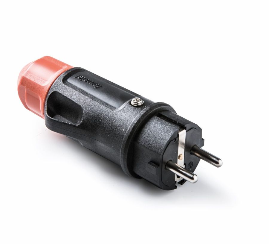 Вилка з сальником Famatel Schuko 2P+E, 16A, 250В, IP54