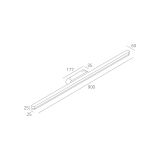 Skarlat  RWLB116 18W WH 4000K