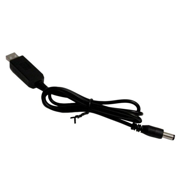 Кабель перехідник USB - 5.5x2.1мм 5-9V