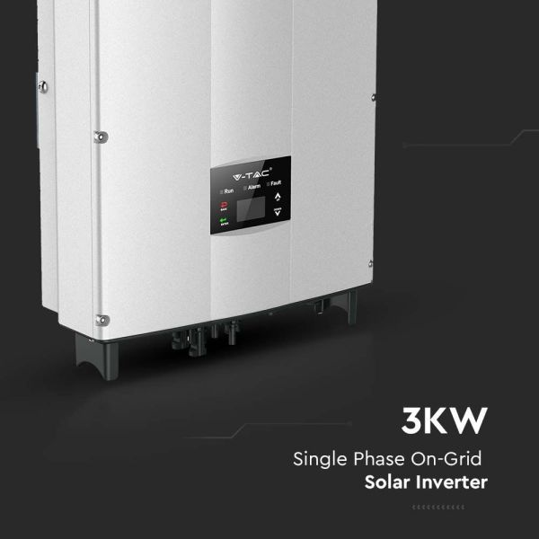 Мережевий однофазний інвертор 3 кВт V-TAC VT-6603110 On Grid Solar Inverter IP65