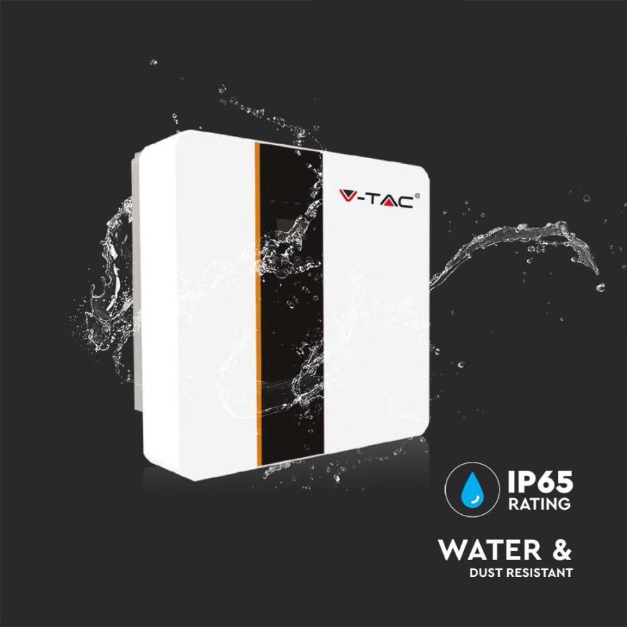 Гібридний однофазний інвертор 5 кВт V-TAC VT-6607103 HYBRID INVERTER IP65