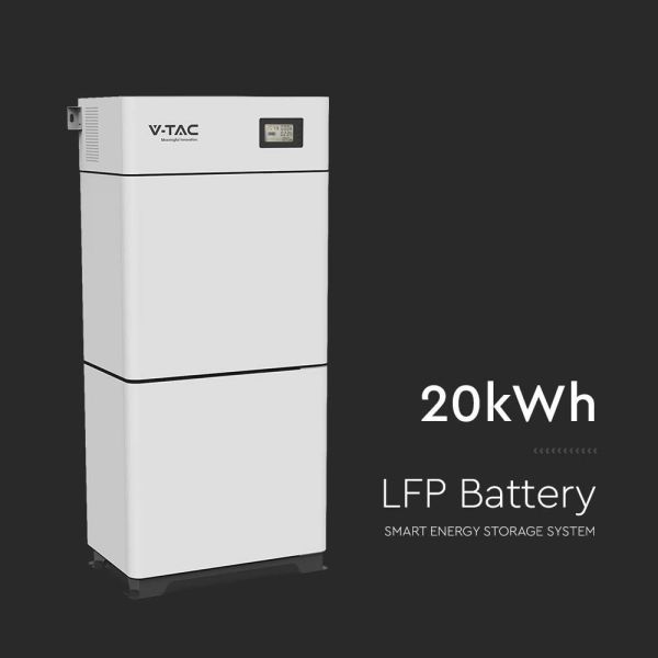 АКБ Акумулятор 200В 20 кВт 100Аг LiFePO4 Накопичувач енергії V-TAC VT-204100-B