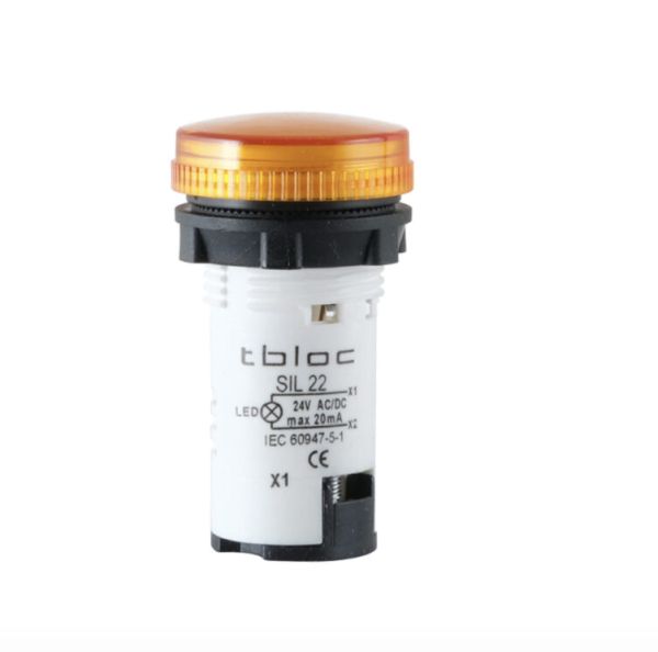 Світлосигнальна арматура TBLOC LED SIL 22-220 жовта
