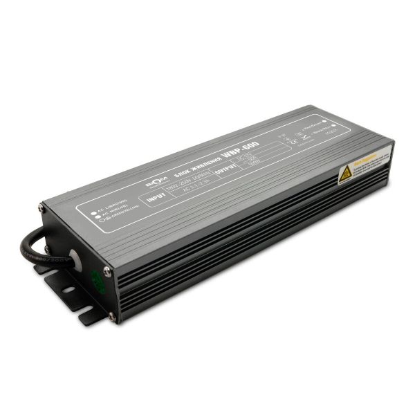 Блок живлення BIOM 12В 600Вт 50А IP67 WBP-600 Slim мет. герм.