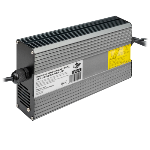 Зарядний пристрій для акумуляторів LiFePO4 3.2V (3.65V)-30A-96W-LED