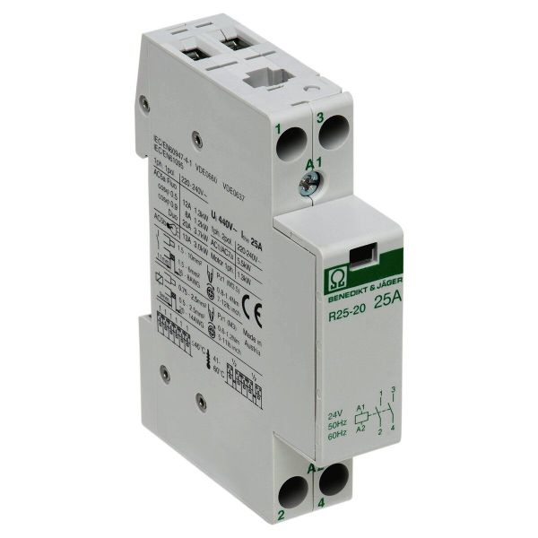 Контактор R25-20 25А 2NO 24В 50Hz (16533)