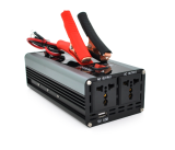 Інвертор напруги AEV3500W, 12/220V з апроксимованою синусоїдою, 2 універсальні розетки, 1*USB (DC:5V/2.4A), крокодили, BOX