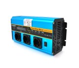 Інвертор напруги LY5000W (DC:2500W), 12/230V з правильною синусоїдою, 3 Shuko, 4*USB (DC:5V/2A), клеми+ дроти, remote control, BOX