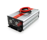 Інвертор напруги RITAR RSX-2000, 12V/220V, 2000W з апроксимованою синусоїдою, 2xShuko, 1xUSB, клемні дроти, BOX, Q6