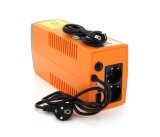 Джерело безперебійного живлення (ДБЖ) MAKELSAN Lion850VA (510W) Standby-L, LED, 170-280VAC, AVR 1st, 2xSCHUKO socket, 1x12V9Ah, Plastic Case 101 х 298 х 142 мм