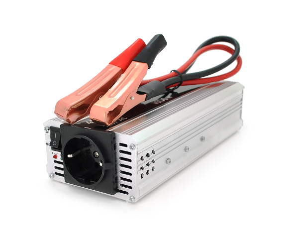 Інвертор напруги POWERMASTER, 24V/220V, 1000W з модифікованою синусоїдою, 1 Shuko, клеми