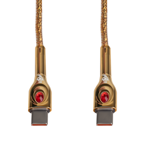 Кабель (шнур) LP USB Type-C на USB Type-C 5А 65Вт зі швидкою зарядкою (QC) 1м C651MС