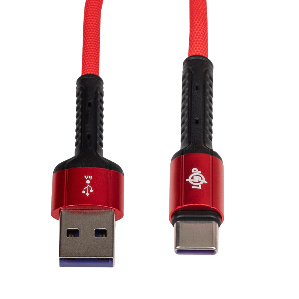 Кабель (шнур) LP USB 3.0 to USB Type-C 5A зі швидкою зарядкою (QC) 1м LS63C-5A