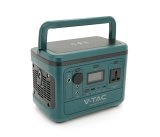 Портативне джерело живлення V-TAC VT-606, 500W, LiFePO4 IRF32135 21,6V 26.2Ah 568Wh 275х170х200мм 5,4кг