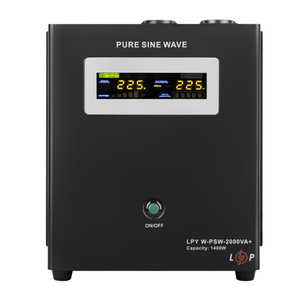 ИБП с правильной синусоидой 24V LPY-W-PSW-2000VA+ (1400Вт)10A/20A