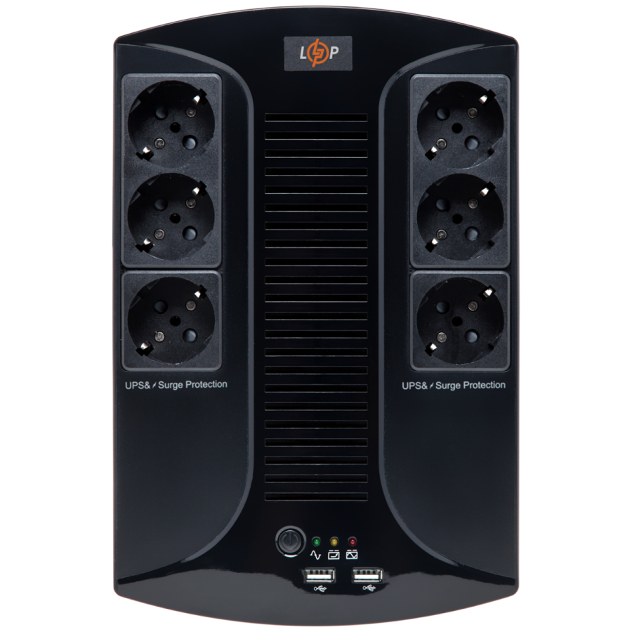 Лінійно-інтерактивне ДБЖ LP 650VA-6PS (455Вт)
