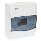 Розподільчий щит IDE 8 модулей IP40 з шинами N і PE 228x191x99 мм (BV8PT/RR)