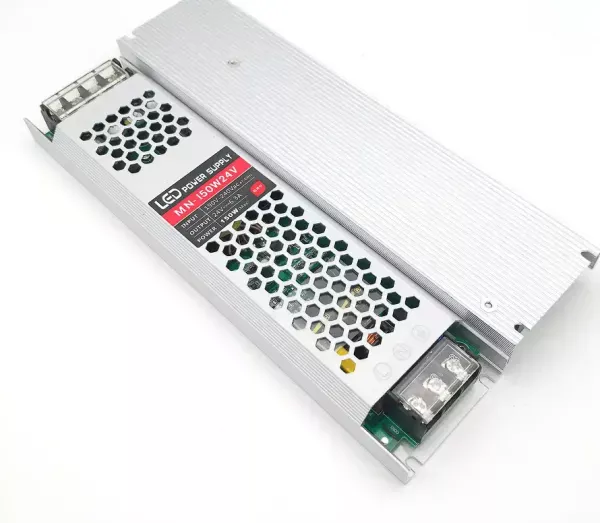 Блок живлення LT 24В 150Вт 6,3А IP20 MN-150W 24V ultra thin мет. перф.