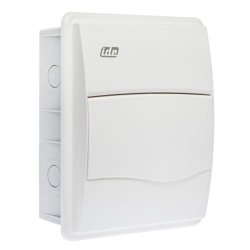 Розподільчий щит IDE внутрішній 8 модулів IP40 з шинами N і PE 248x210x97 мм (BM8PO/RR)