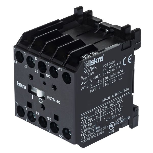 Контактор K07M-10 20A 1НВ 220/240 В 50/60 Гц (30041173000)