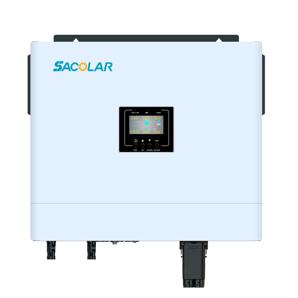 Комплект off-grid інвертор M6000H-48-BP 6 кВт 230В + акумуляторна батарея STR5L-A1 5 кВт Sacolar