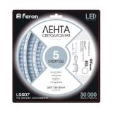 Лед стрічка FERON 12В LS607 5050-60 14,4Вт IP65