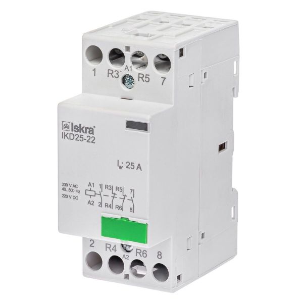 Контактор IKD25-22 25A 2НВ+2НЗ 4P AC/DС 220/240В 50/60 Гц (30046017000)