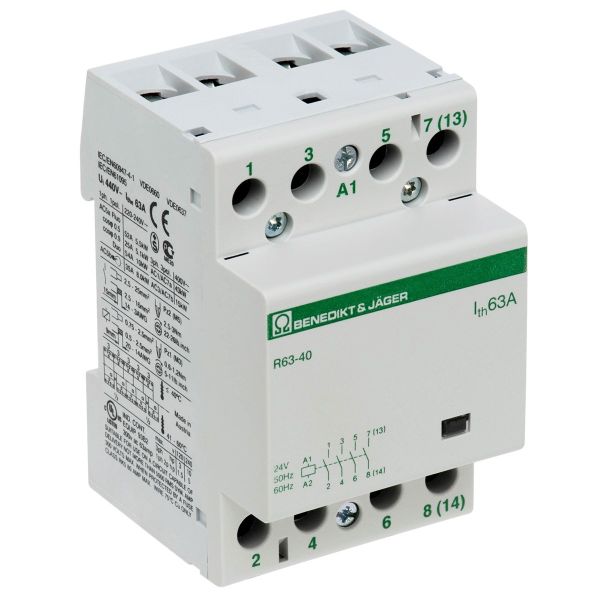 Контактор R63-40 63А 4NO 24В 50Hz (16536)