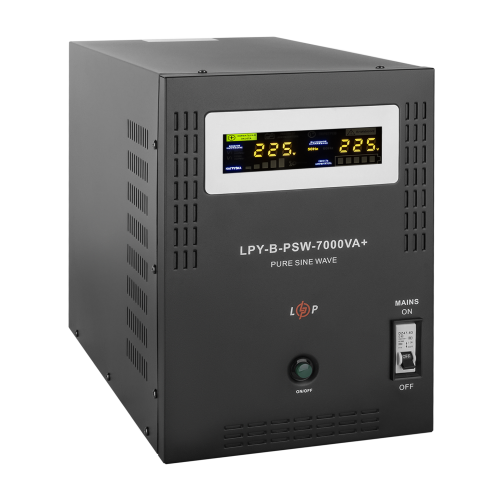 ИБП с правильной синусоидой 48V LPY-B-PSW-7000VA+(5000Вт)10A/20A