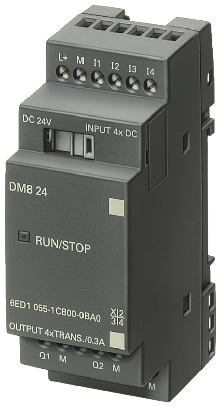 6ED1055-1CB00-0BA0 Дискретний модуль розширення LOGO! DM8 24