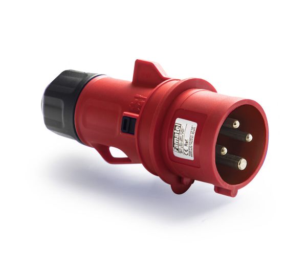 Вилка кабельна Famatel 3P+E, 16A, 400В, IP54