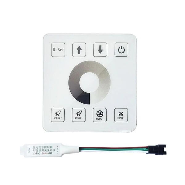 Контролер PROLUM SPI; Single color; TOUCH панель; RF;