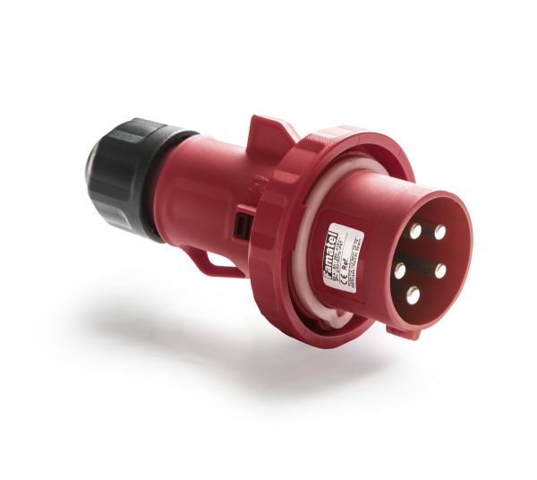 Вилка кабельна Famatel 3P+E+N, 16A, 400В, IP67