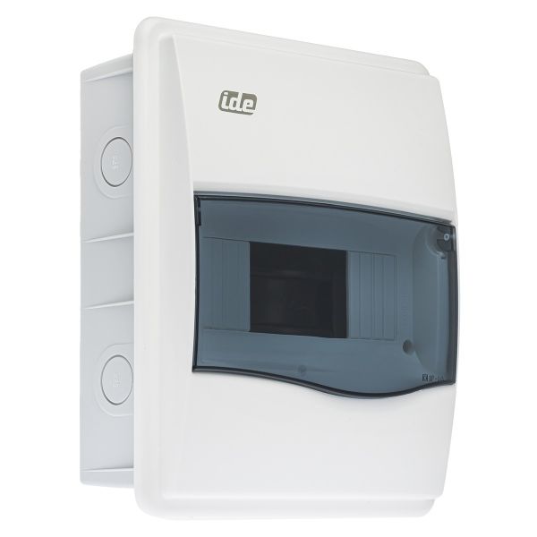 Распределительный щит IDE внутренний 8 модулей IP40 с шинами N и PE 248x210x97 мм (BM8PT/RR)