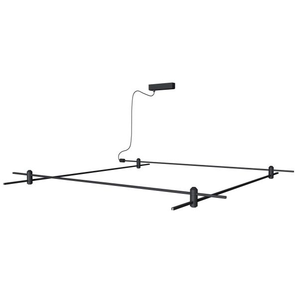Каркас Модульная система освещения SM 8878 Cube base 1500*1500 Black 100W