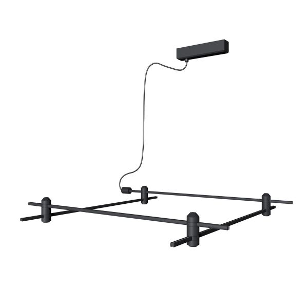 Каркас Модульная система освещения SM 8878 Cube base 800*800 Black 100W