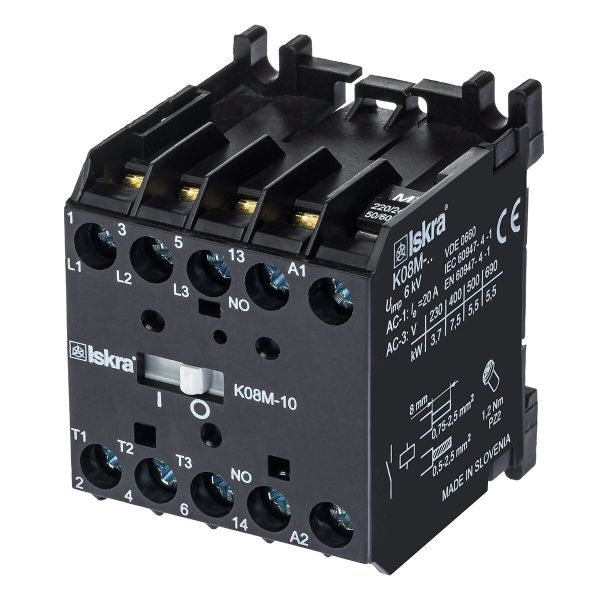 Контактор K08M-10 M7 5А 1НВ 230В 50 Гц (30041327000)