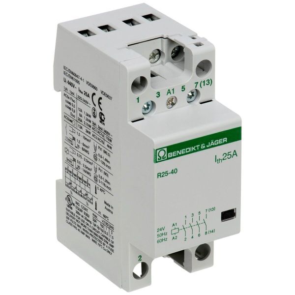 Контактор R25-40 25А 4NO 230В 50Hz (16373)